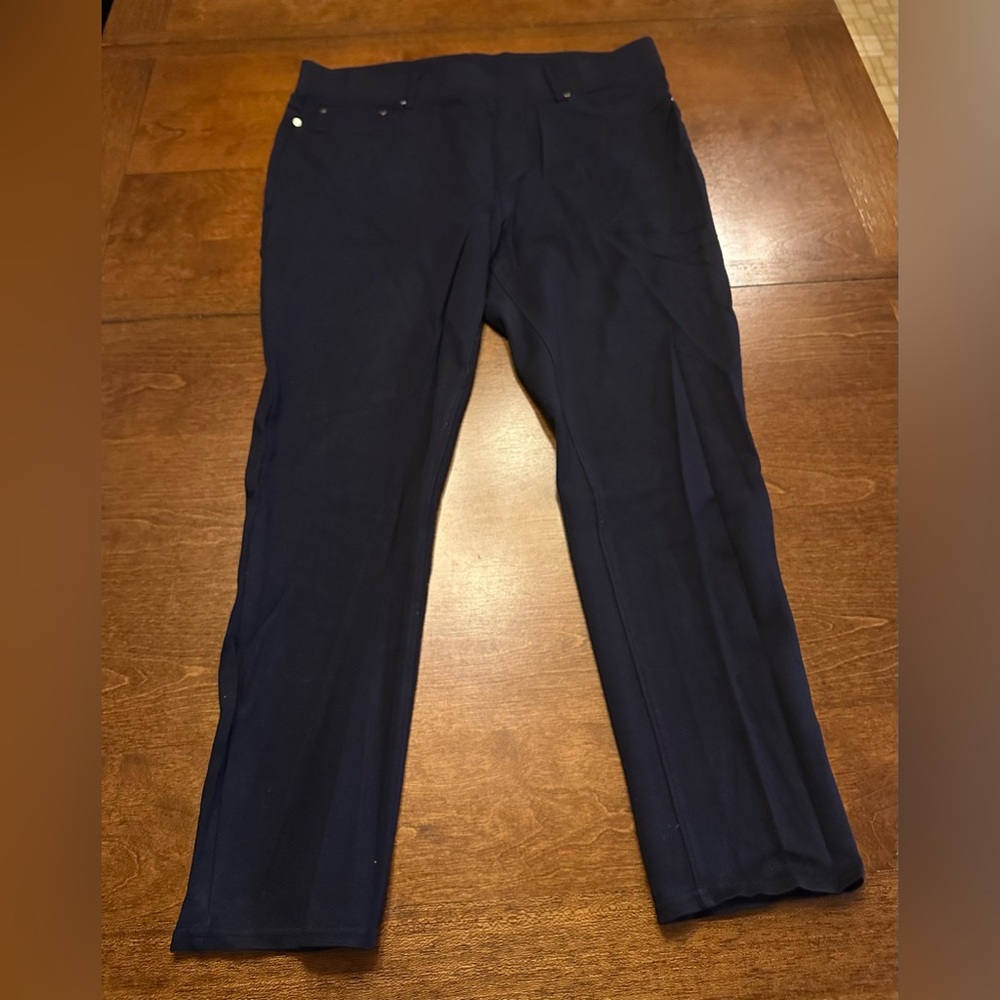 Seven7 Navy Blue Trousers